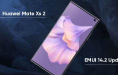 EMUI 14.2功能将适用于华为Mate Xs 2可折叠手机