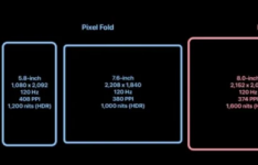 谷歌Pixel9ProFold终于赶上了OnePlus Open的显示游戏