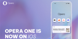 Opera One登陆iPhone用户提供丰富的AI功能