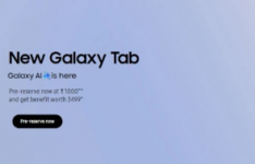 三星开启Galaxy Tab S10系列预预订