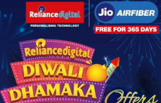 Reliance Jio Diwali Dhamaka优惠以下是如何获得1年免费JioAirFiber