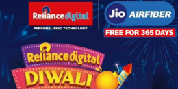 Reliance Jio Diwali Dhamaka优惠以下是如何获得1年免费JioAirFiber