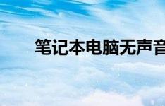 笔记本电脑无声音问题解决方案大全