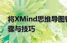 将XMind思维导图转换为PDF格式：详细步骤与技巧