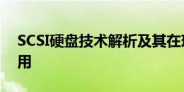 SCSI硬盘技术解析及其在现代存储领域的应用