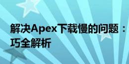 解决Apex下载慢的问题：优化策略与提速技巧全解析